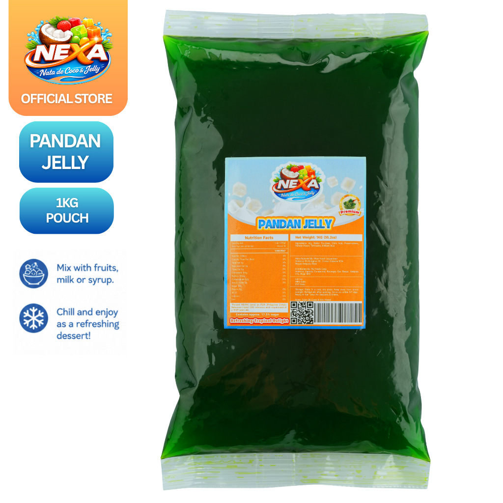 Pandan Jelly 1kg Pouch
